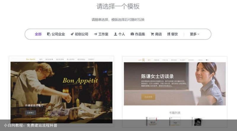 小白向教程：免费建站流程科普