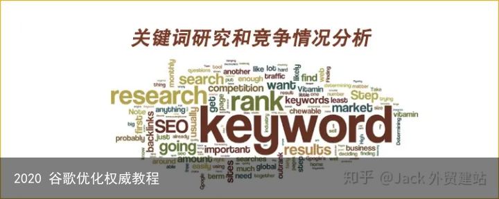 2020 谷歌优化权威教程