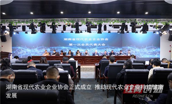 湖南省现代农业企业协会正式成立 推动现代农业企业持续健康发展