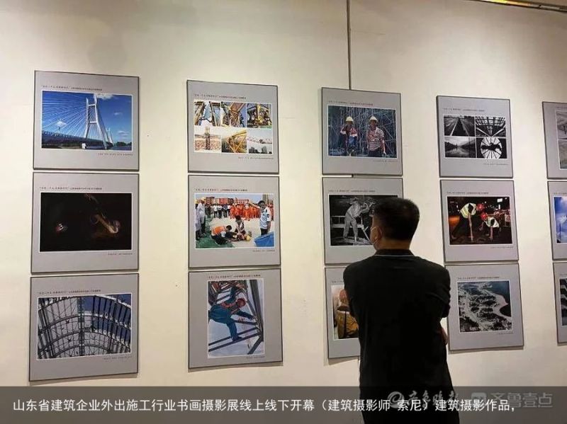 山东省建筑企业外出施工行业书画摄影展线上线下开幕（建筑摄影师 索尼）建筑摄影作品，