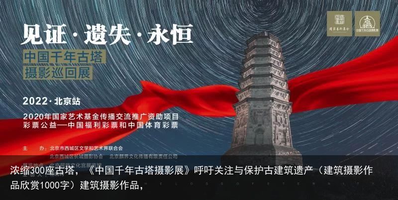 浓缩300座古塔，《中国千年古塔摄影展》呼吁关注与保护古建筑遗产（建筑摄影作品欣赏1000字）建筑摄影作品，