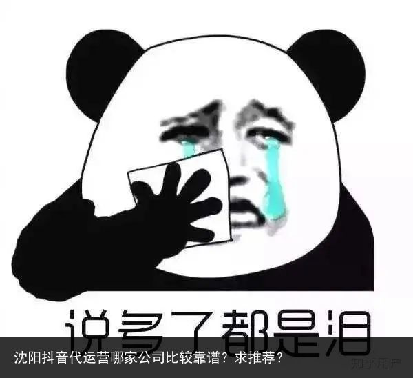 沈阳抖音代运营哪家公司比较靠谱？求推荐？
