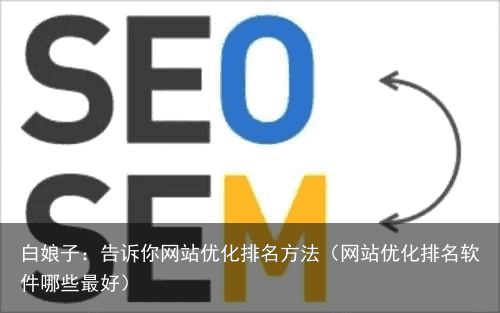 白娘子：告诉你网站优化排名方法（网站优化排名软件哪些最好）