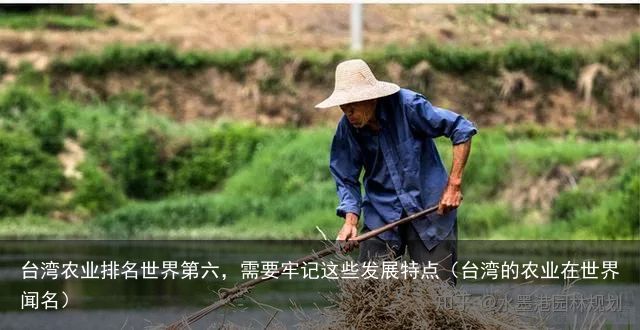 台湾农业排名世界第六，需要牢记这些发展特点（台湾的农业在世界闻名）