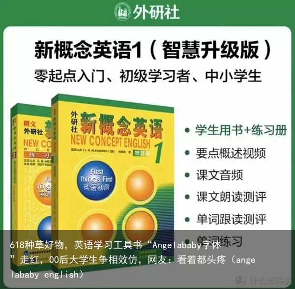 618种草好物，英语学习工具书“Angelababy字体”走红，00后大学生争相效仿，网友：看着都头疼（angelababy english）