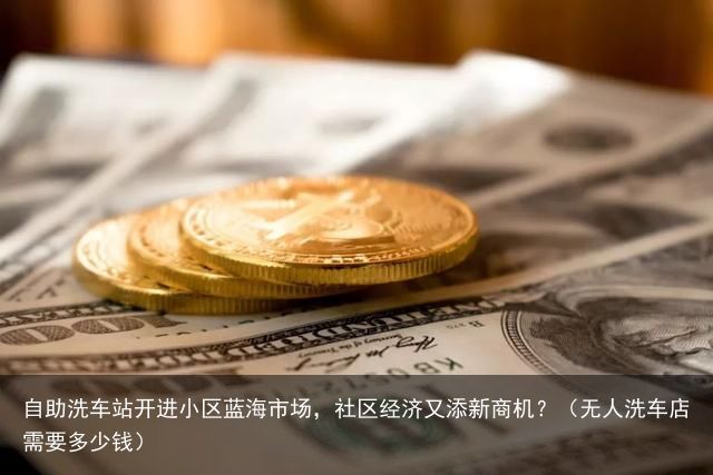 自助洗车站开进小区蓝海市场，社区经济又添新商机？（无人洗车店需要多少钱）