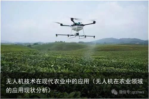 无人机技术在现代农业中的应用（无人机在农业领域的应用现状分析）