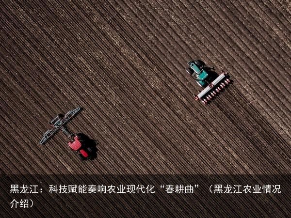 黑龙江：科技赋能奏响农业现代化“春耕曲”（黑龙江农业情况介绍）
