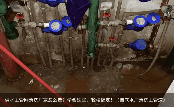 供水主管网清洗厂家怎么选？学会这些，轻松搞定！（自来水厂清洗主管道）