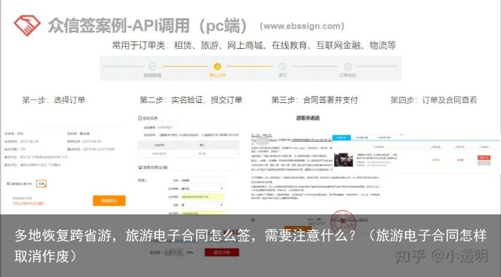 多地恢复跨省游，旅游电子合同怎么签，需要注意什么？（旅游电子合同怎样取消作废）