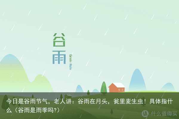 今日是谷雨节气，老人讲：谷雨在月头，瓮里麦生虫！具体指什么（谷雨是雨季吗?）