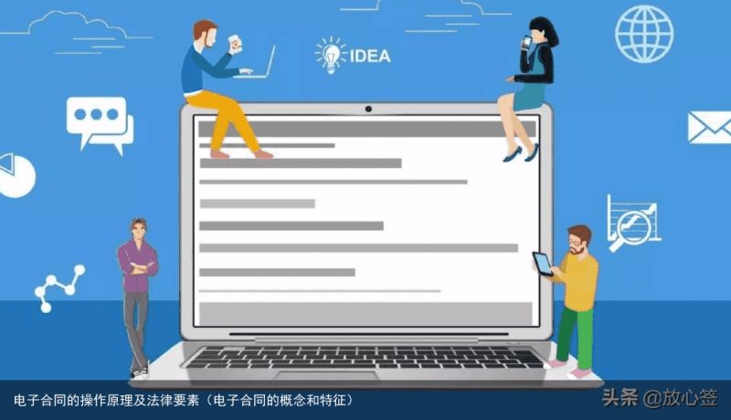 电子合同的操作原理及法律要素（电子合同的概念和特征）
