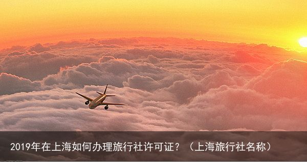 2019年在上海如何办理旅行社许可证？（上海旅行社名称）