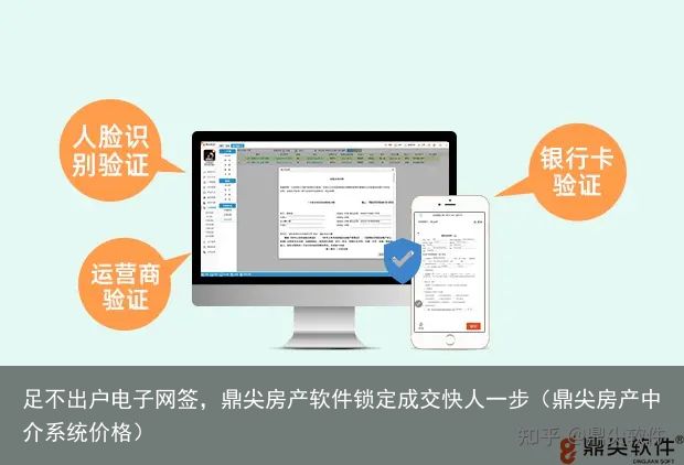 足不出户电子网签，鼎尖房产软件锁定成交快人一步（鼎尖房产中介系统价格）