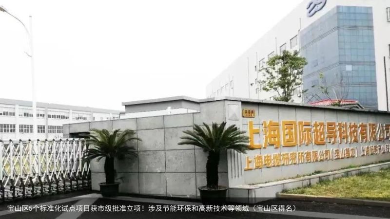 宝山区5个标准化试点项目获市级批准立项！涉及节能环保和高新技术等领域（宝山区得名）