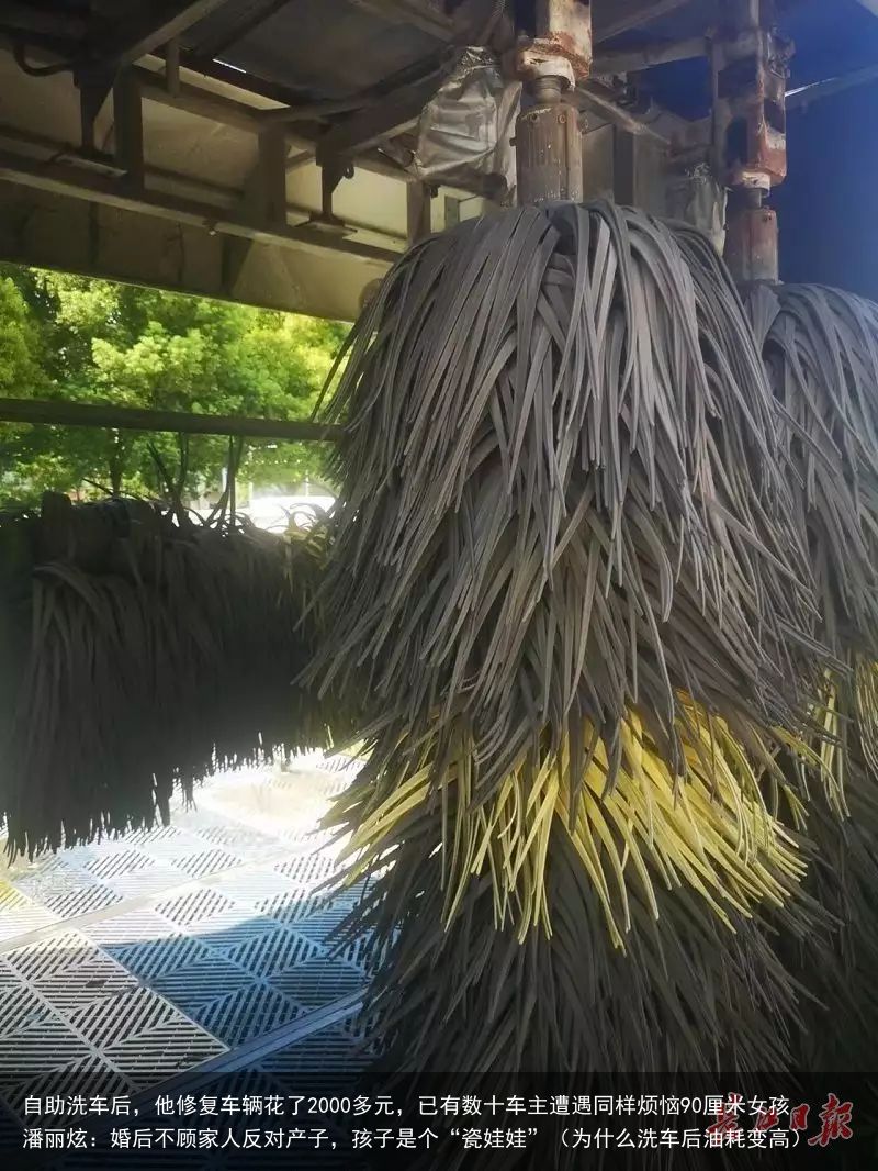 自助洗车后，他修复车辆花了2000多元，已有数十车主遭遇同样烦恼90厘米女孩潘丽