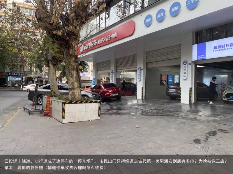 云投诉｜辅道、步行道成了违停车的“停车场”，市民出门只得绕道走古代第一美男潘安到