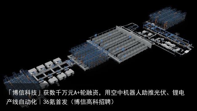 「博信科技」获数千万元A+轮融资，用空中机器人助推光伏、锂电产线自动化｜36氪首