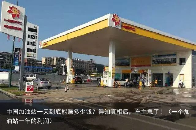 中国加油站一天到底能赚多少钱？得知真相后，车主急了！（一个加油站一年的利润）