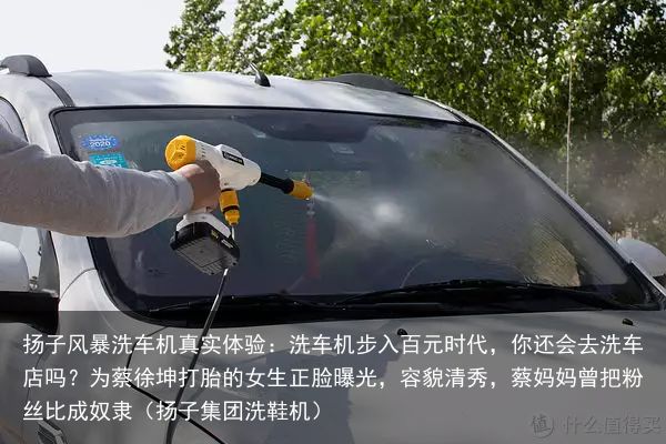 扬子风暴洗车机真实体验：洗车机步入百元时代，你还会去洗车店吗？为蔡徐坤打胎的女生
