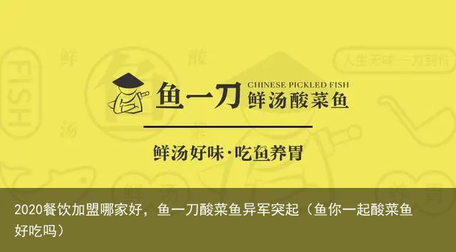 2020餐饮加盟哪家好，鱼一刀酸菜鱼异军突起（鱼你一起酸菜鱼好吃吗）
