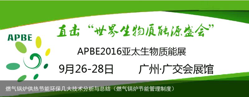 燃气锅炉供热节能环保几大技术分析与总结（燃气锅炉节能管理制度）