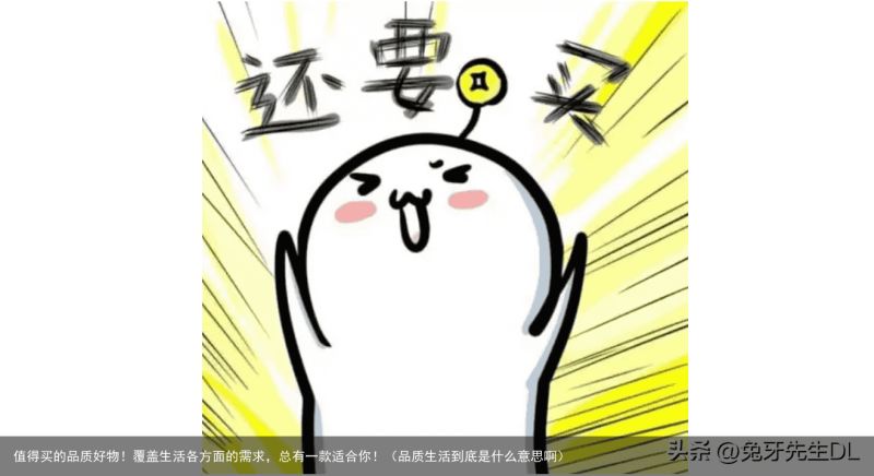 值得买的品质好物！覆盖生活各方面的需求，总有一款适合你！（品质生活到底是什么意思