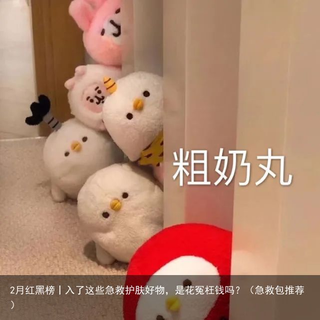 2月红黑榜丨入了这些急救护肤好物，是花冤枉钱吗？（急救包推荐）