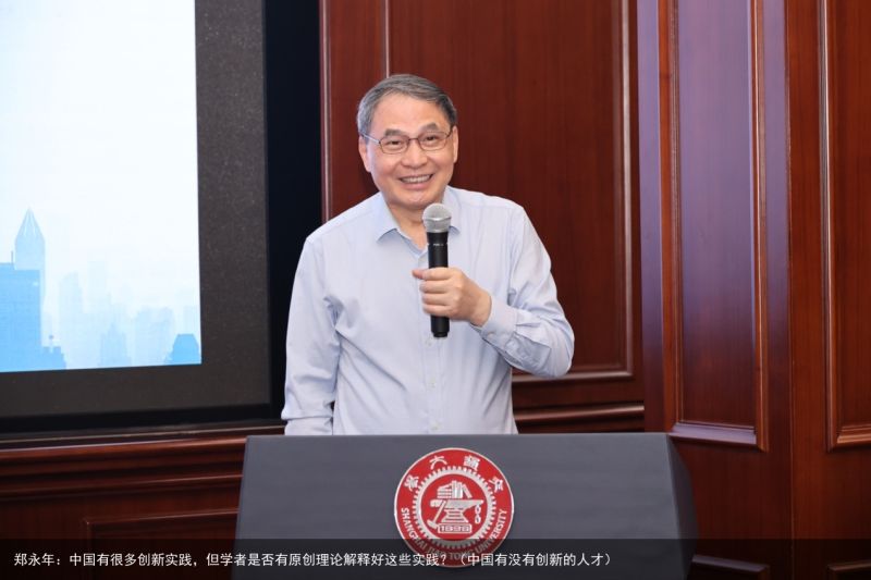 郑永年：中国有很多创新实践，但学者是否有原创理论解释好这些实践？（中国有没有创新