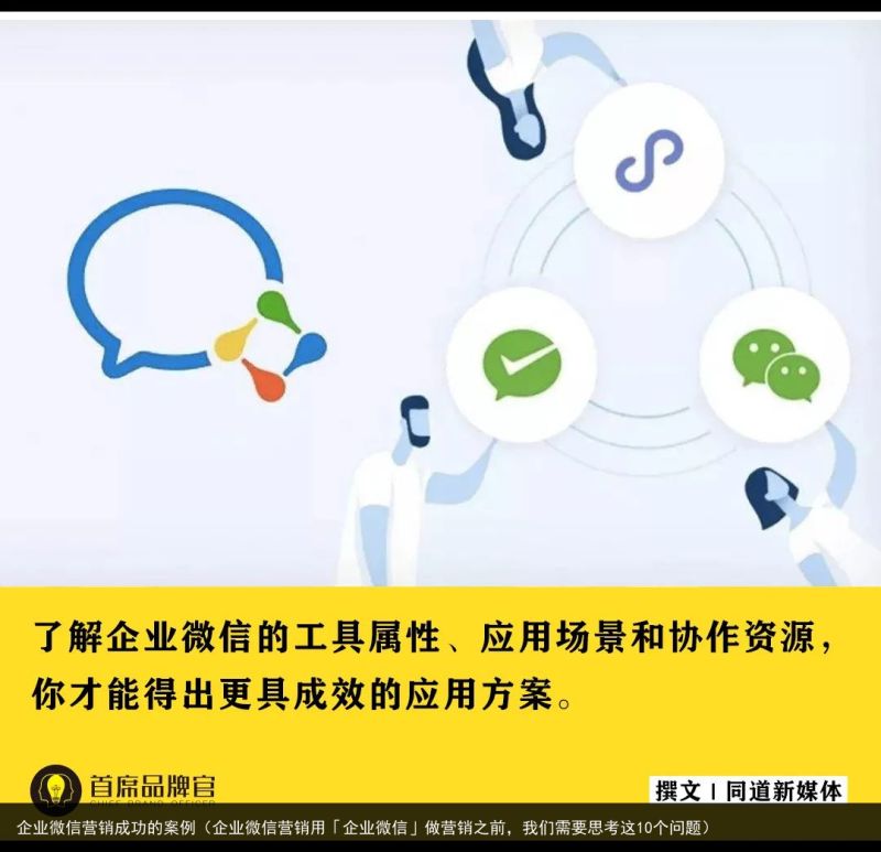 企业微信营销成功的案例（企业微信营销用「企业微信」做营销之前，我们需要思考这10个问题）