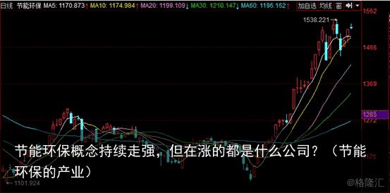 节能环保概念持续走强，但在涨的都是什么公司？（节能环保的产业）