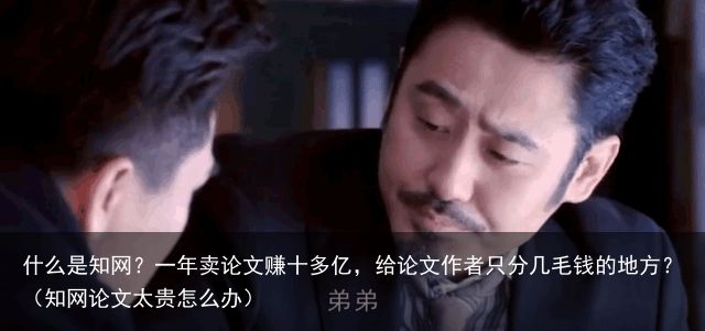 什么是知网？一年卖论文赚十多亿，给论文作者只分几毛钱的地方？（知网论文太贵怎么办