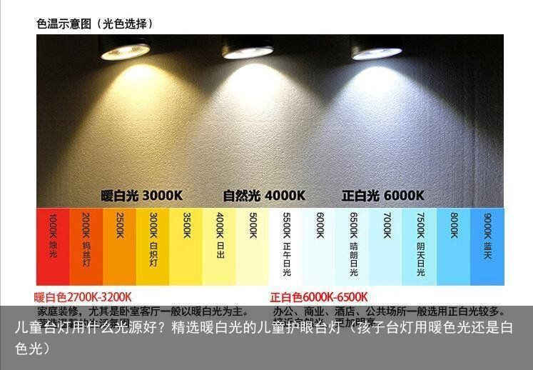 儿童台灯用什么光源好？精选暖白光的儿童护眼台灯（孩子台灯用暖色光还是白色光）
