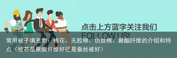 常用被子填充物：棉花、无胶棉、仿丝棉、聚酯纤维的介绍和特点（被芯是聚酯纤维好还是