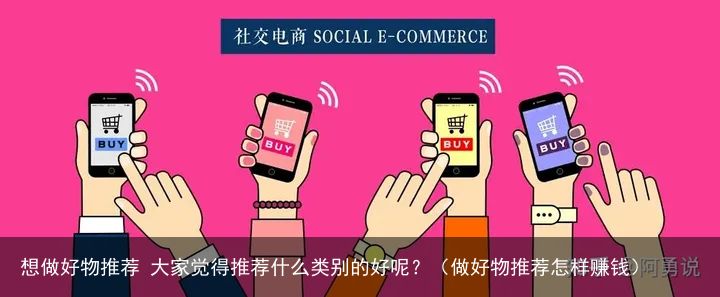 想做好物推荐 大家觉得推荐什么类别的好呢？（做好物推荐怎样赚钱）