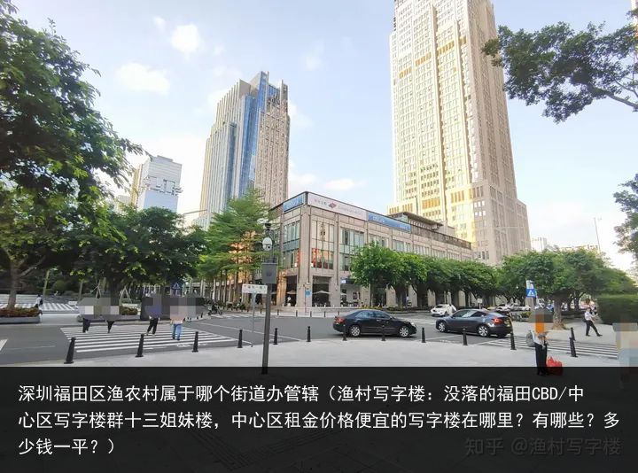 深圳福田区渔农村属于哪个街道办管辖（渔村写字楼：没落的福田CBD/中心区写字楼群十三姐妹楼，中心区租金价格便宜的写字楼在哪里？有哪些？多少钱一平？）