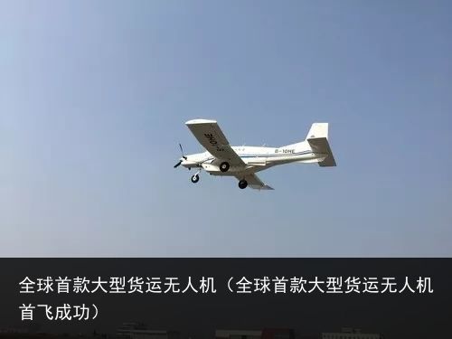 全球首款大型货运无人机（全球首款大型货运无人机首飞成功）