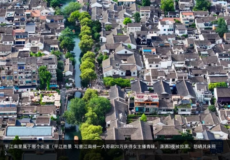 平江南里属于哪个街道（平江胜景 写意江南榜一大哥刷20万获得女主播青睐，潇洒3夜被拉黑，怒晒其床照）