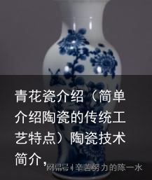 青花瓷介绍（简单介绍陶瓷的传统工艺特点）陶瓷技术简介，